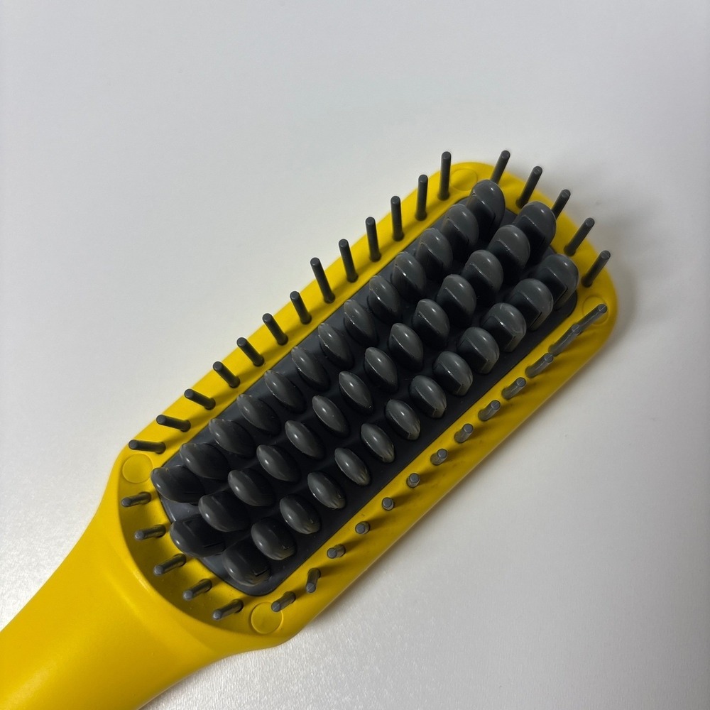 Drybar Baby Brush Crush Mini Heated Hair Straightening Brush Iron Travel Tested - Picture 2 of 8